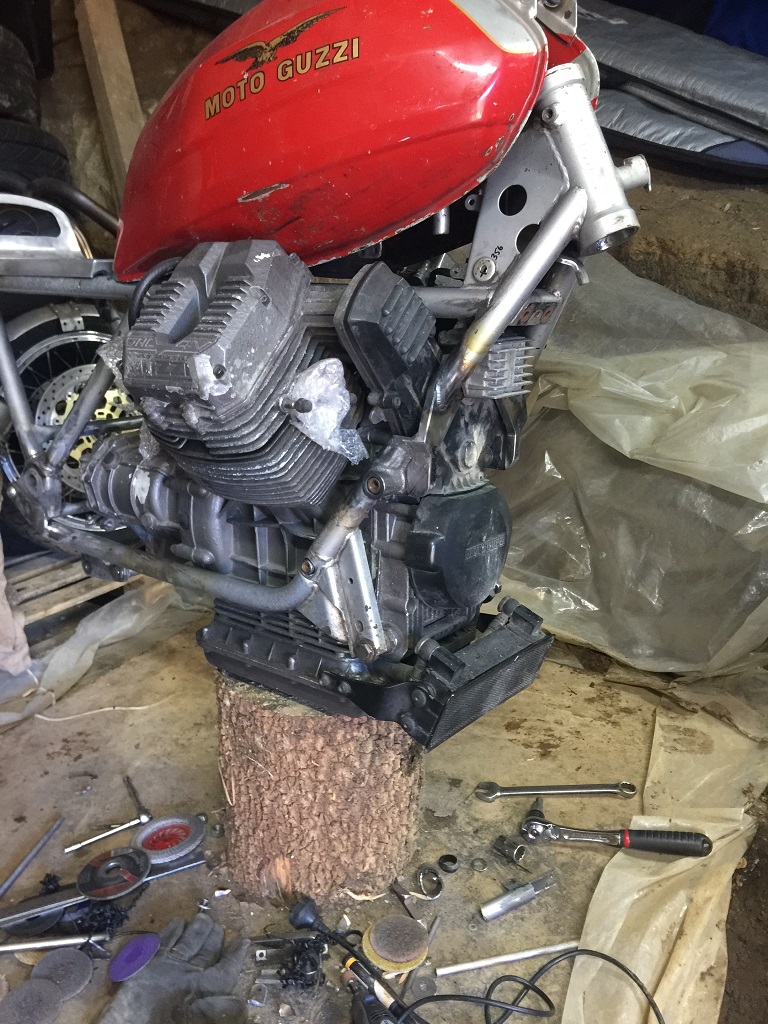 Moto Guzzi Cafe Racer Le Mans 3 Centauro engine Tonti frame