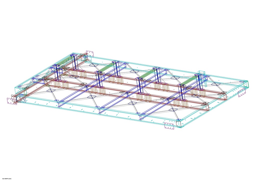 model of structure for production of structural steel