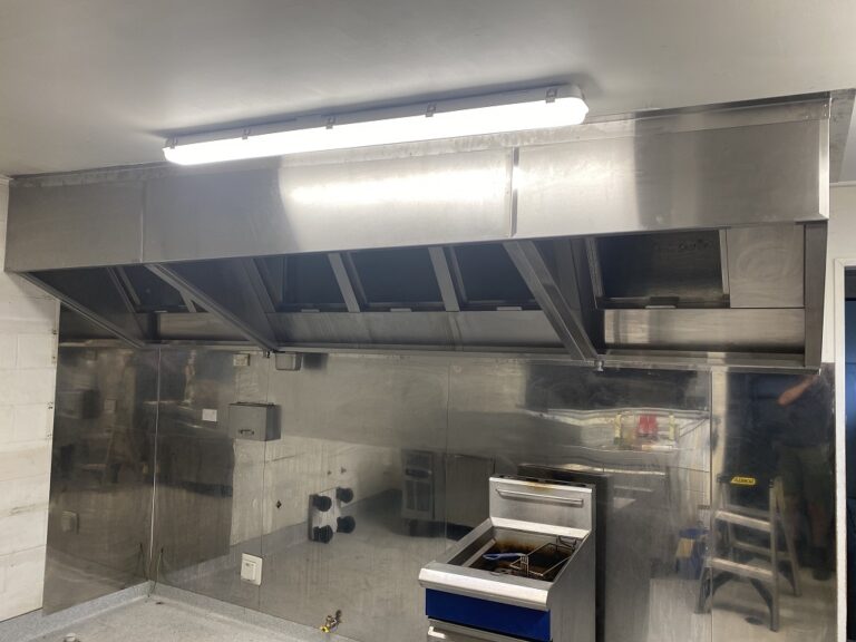 commercial kitchen stainless steel extraction hoods